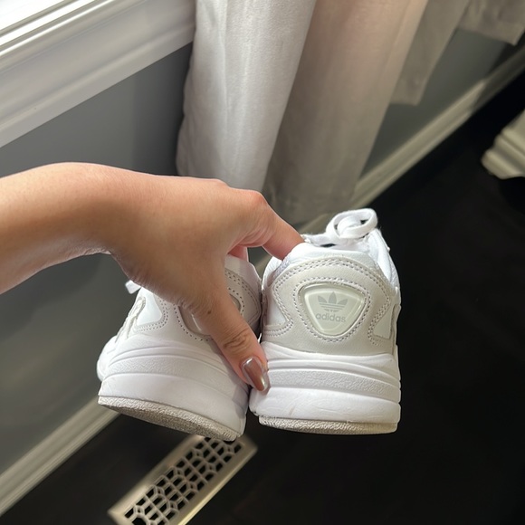 COPY - All white Adidas Falcons - Picture 6 of 10